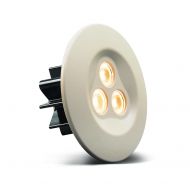 Lampa Spot LED SLE06 12/24V, biała oprawka, barwa światła: ciepły biały