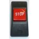 Przycisk STOP P167e- obudowa czarna, przycisk czerwony RAL 3000