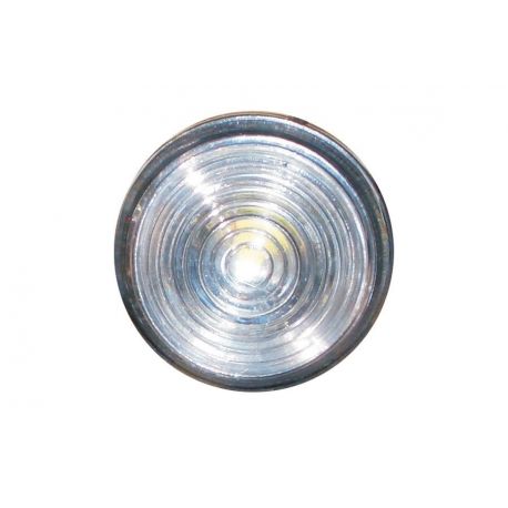 Światło pozycyjne okrągłe białe PL30, LED